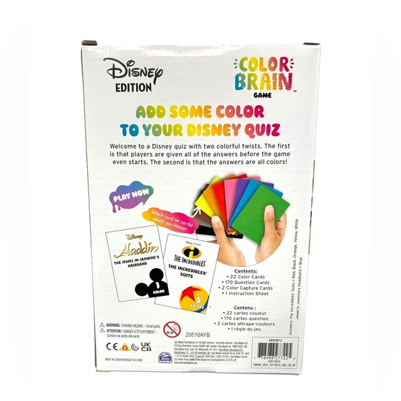 Color Brain Disney Edition Game Ready to Roll NIP - Picture 2 of 2